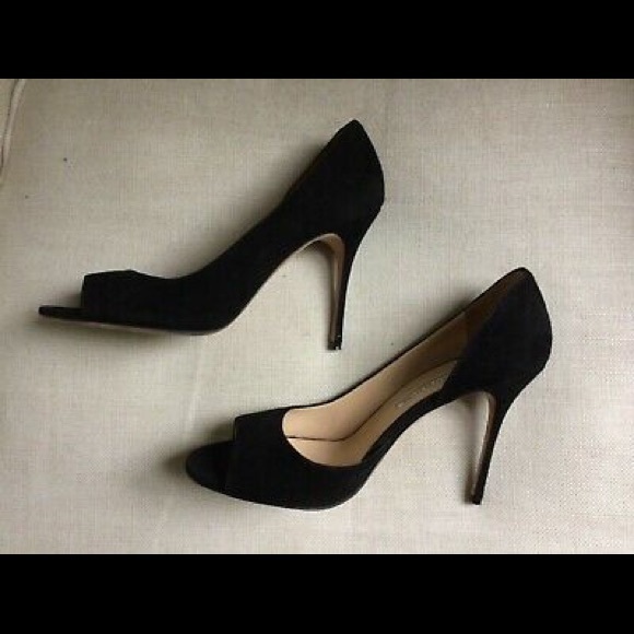 Manolo Blahnik Pumps D’Orsay Black Suede Stretsy - Picture 4 of 8